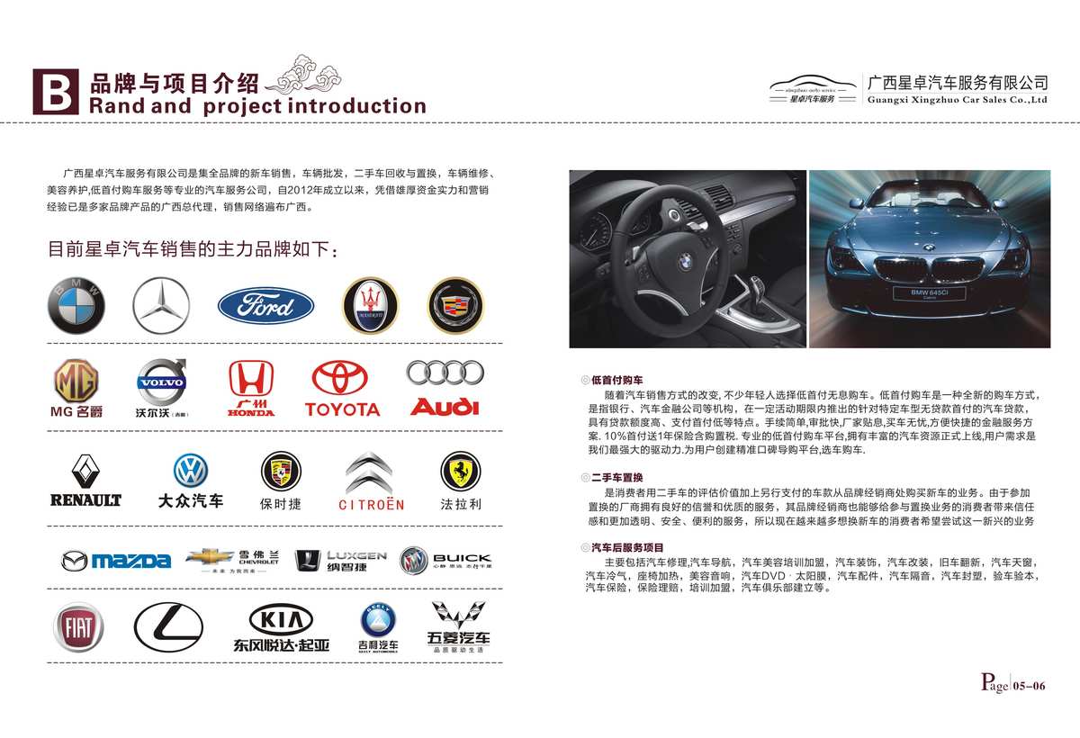 駕馭未來，共贏商機——全方位汽車服務宣傳冊設計與印刷方案